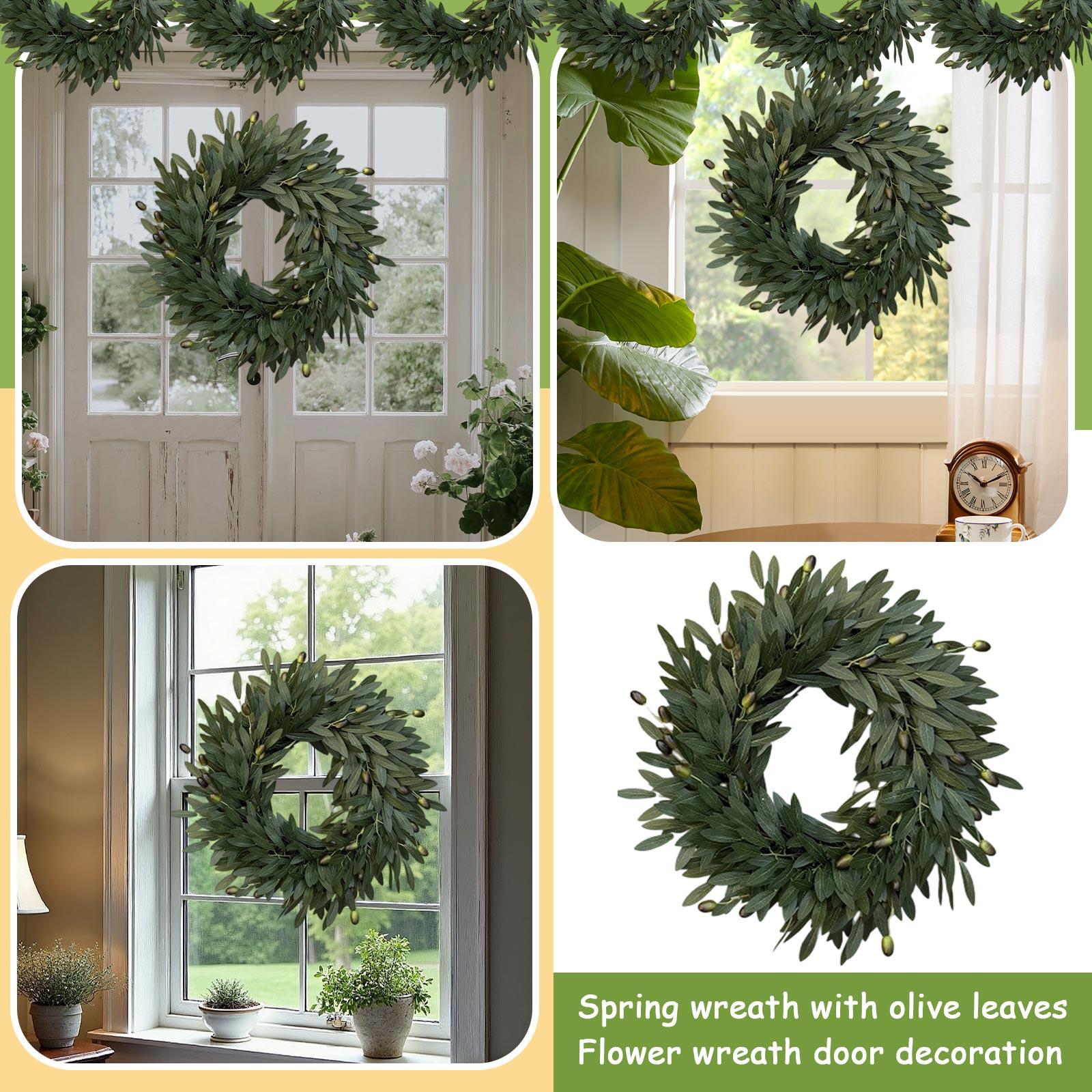 American Valentine s Day Artificial Heart-Shaped Potted Plant Wreath Party Home Decor One Size