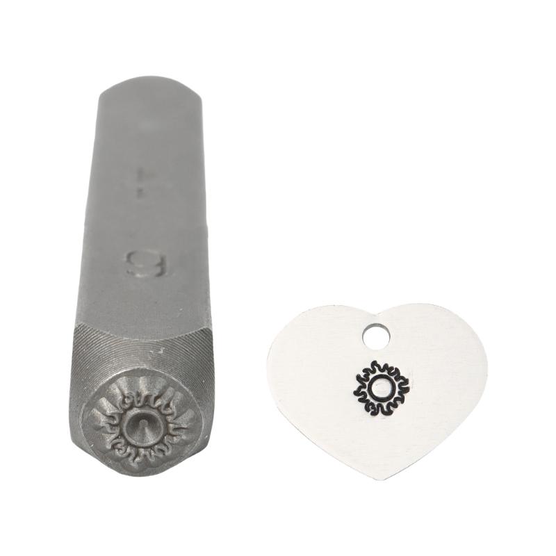 Einfach zu handhaben Stempel Stanzwerkzeug Schmuckherstellung Zubehör Detaillierte Gravur Verschleißfester Legierungsstahl Einfache Designs