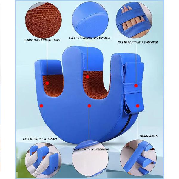 Bedridden Patient Turning Device, Waterproof Turning Pillow PU Leather, Turnover Device, Elderly Assistance Products Nursing Pillow