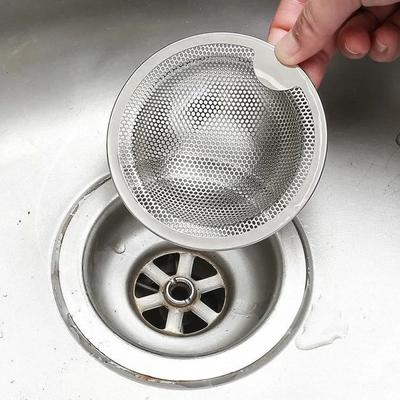 1ks kuchyňský dřezový filtr Síťovina dřezu z nerezové oceli Filtr Sítko koupelnového dřezu Odtokový otvor Filtr Sifon Odpadní síto