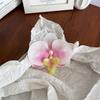 3D realistic orchid hairpin 1 PC butterfly side clip flower atmosphere-themed hairpin with girl  Delicate Jewelry