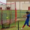 Baseball Practice Net Hitting & Pitching Softball Practice Net Portable Outdoor Baseball Training Set