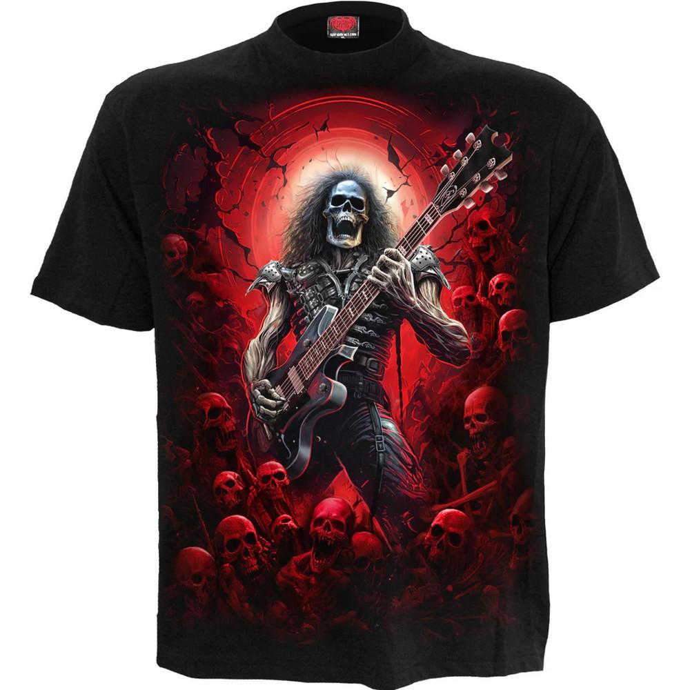 Tričko Spiral Direct Unisex pro dospělé Tomb Of Rock