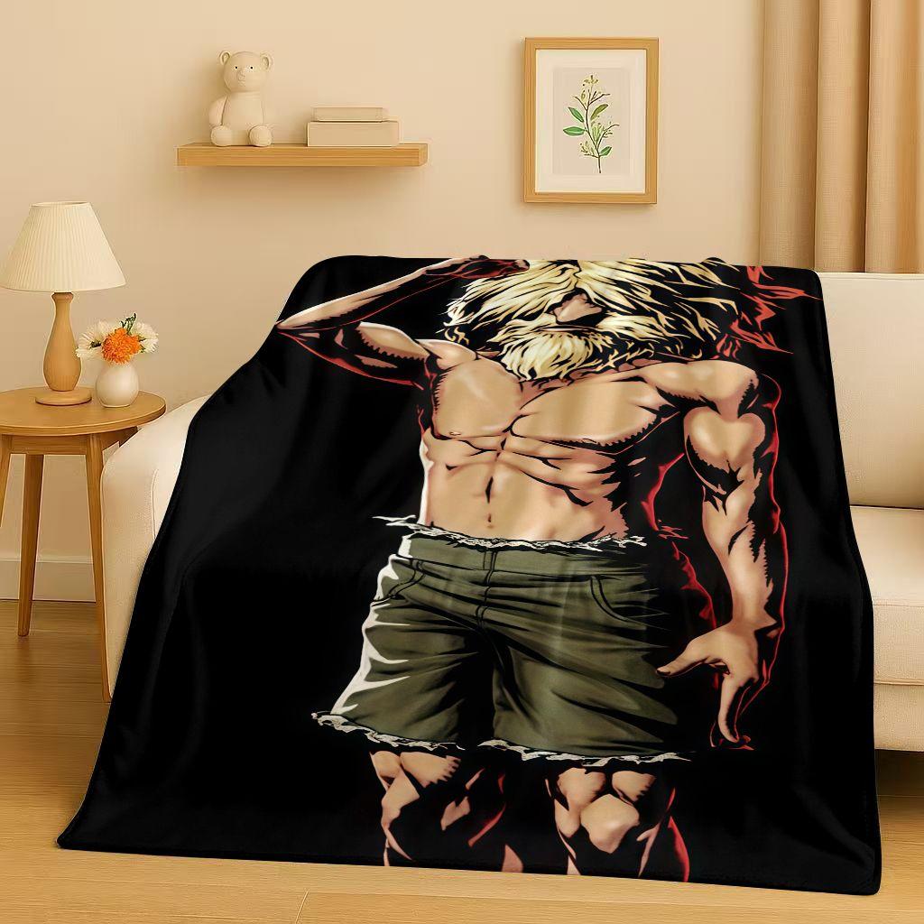 Classic Game Metal Slug Pixel Style Flannel Blanket,Ultra Soft Warm Plush Throw for Home Bedroom Bed Sofa Cover Office Travel
