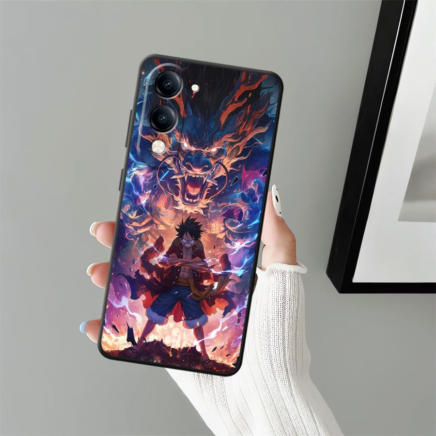Case for Vivo Y02 Y11 Y16 Y17 Y20 Y21 Y27 Y19 Y33S Y35 Y30 Y22 Y31 Y36 Y12 Y15S Phone Cover Cool Luffy Anime