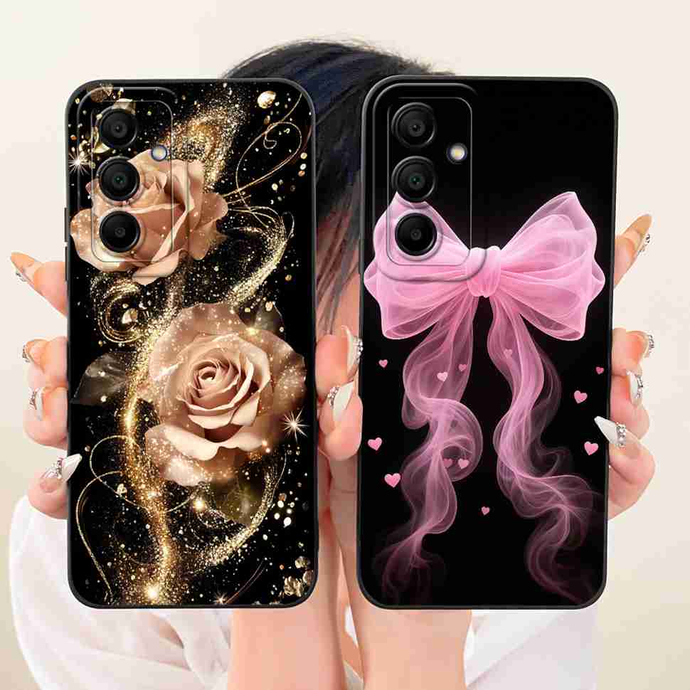 For Samsung A16 Case Silicone Cartoon Pattern Samsung Galaxy A16 5G SM-A166B Phone Case Protective Shell Back Cover Soft Case