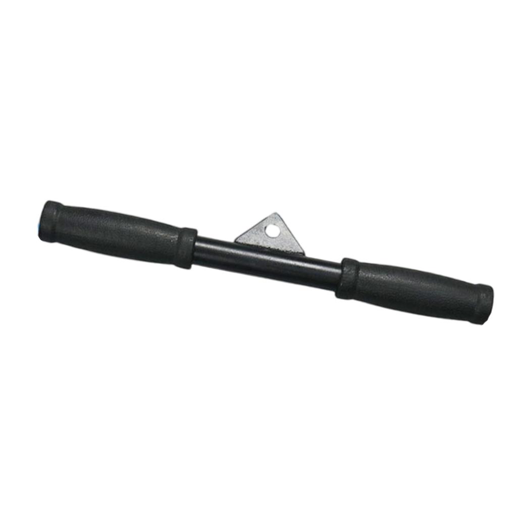 Fitness Lat Pull Down Rod Cable Machine Attachment Biceps Back Strength Workout Handle for Muscle Building Easy To Use