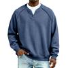 Pull Tricot Décontracté à Col pour Homme - Manches Longues pour Tenue Quotidienne