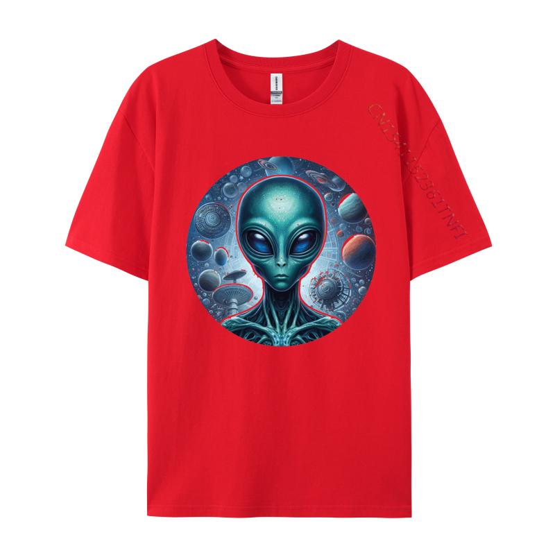 Alien In Space Tshirts Vintage Shirts For Unisex Cotton Tops T Shirt Retro SciFi Horror Unisex Classic Tshirt