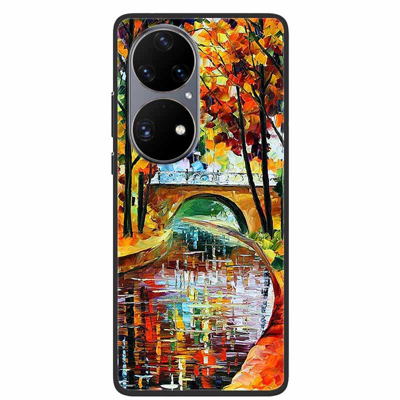 Phone Case For Huawei P50 Pro Cover Soft Silicone Cool coque For Huawei P50Pro P50 Pro 5G Back Cases P 50 Pro Fashion TPU Fundas