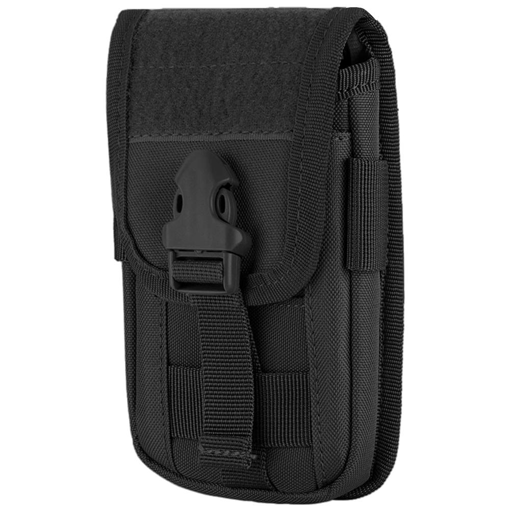 MOLLE Phone Pouch & Card Holder EDC Utility Waist Bag Smartphone Holster with Gadget Organizer