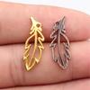 Feathers Leaf Nature Charm Antique Bronze Zinc Alloy Jewelry Making Supplies Bracelet Making Style Pendants