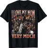 Amo Mia Madre Molto Molto Divertente Duro Scheletro Meme Bootleg T-Shirt
