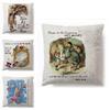 Alice In Wonderland Cartoon Pillow Case Cotton Linen Square Cushion Cover**