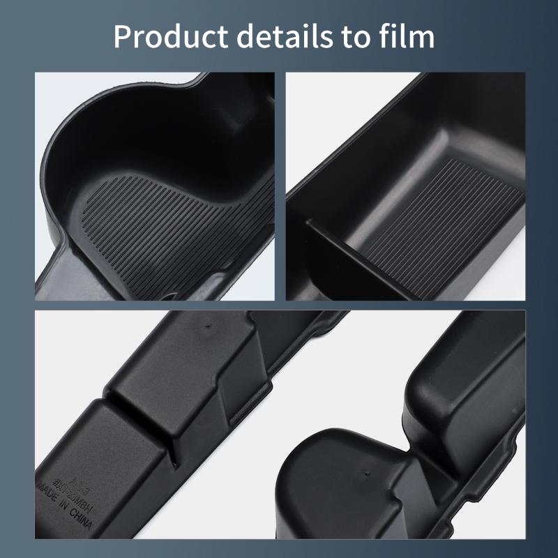 Smabee for 2023 BMW X1 IX1 Door Handle Storage Box 2024 X2 IX2 Front Door Holder Tray Car Side Organizer Accessories