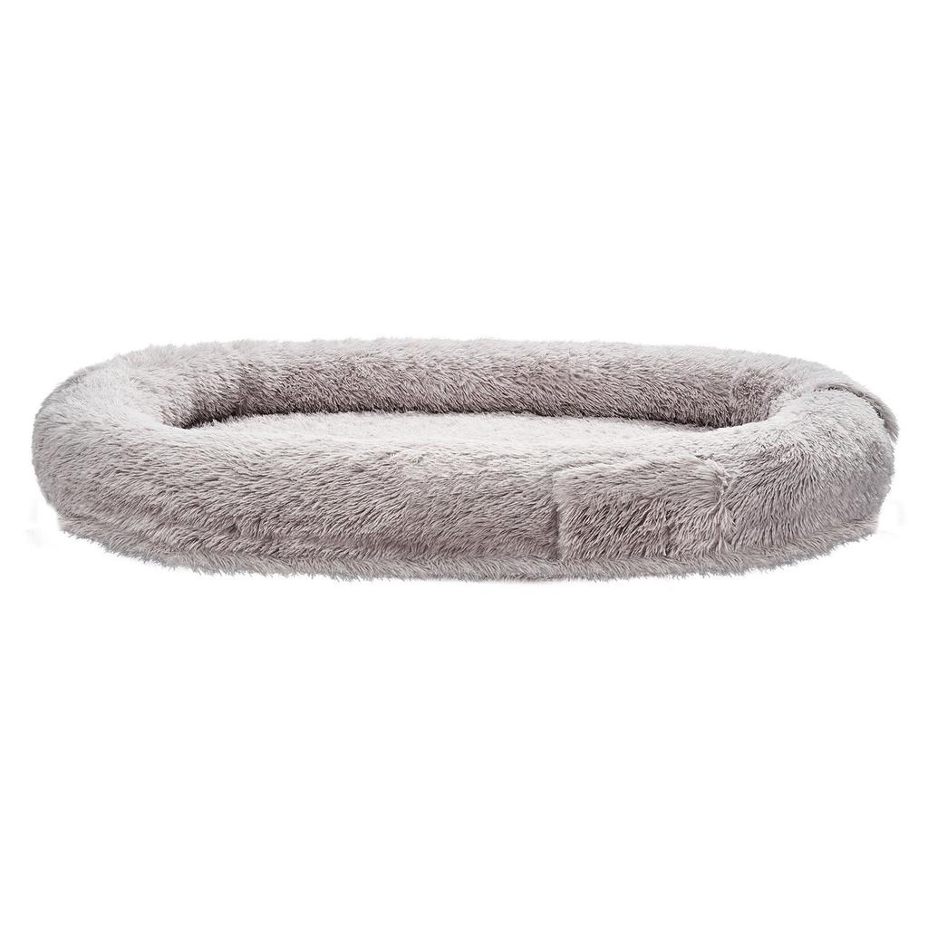 VEVOR Human Dog Bed, 67.32 x 39.37 x 9.4 inch Orthopedic Memory Foam Human Sized Dog Bed, Humans Pet Beds with Side Pocket, Handle & Zipper
