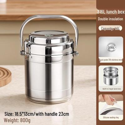 316L Stainless Steel Insulated Lunch Box