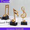 Light Luxury Musical Note Ornament - Resin Craft Piano Shop Décor