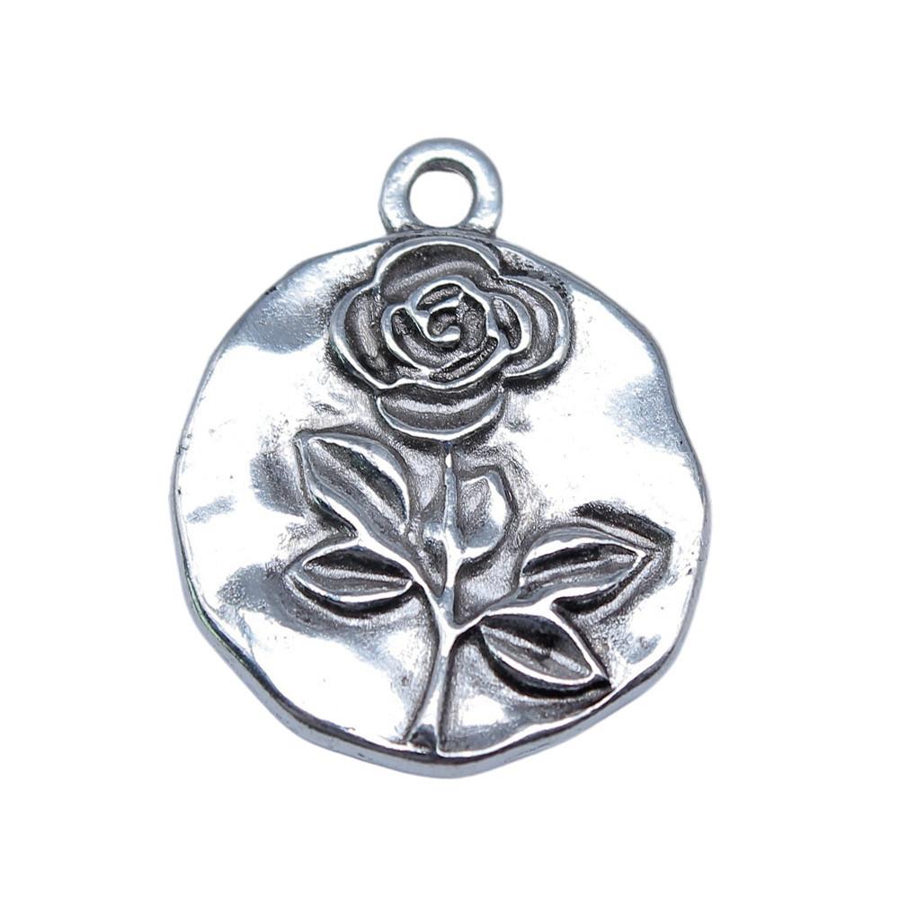 Roses Lotus Flower Charms Sunflowers Pendants For Floral Themed Jewelry Making