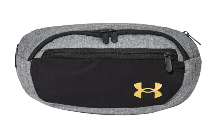 Сумка через плечо Under Armour из полиэстера, Поясная сумка Regular Унисекс Серая 1364190-012
