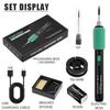 Dual-Use Function USB Soldering Iron Cordless Electric Iron Solder  DIY Projects