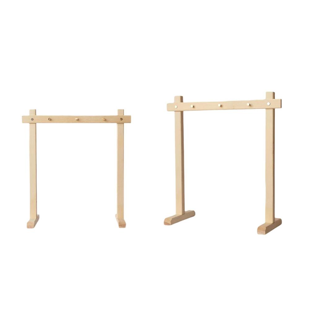 Chimes Wood Stand Multifunctional Gong Stand For Yoga Tabletop Meditation