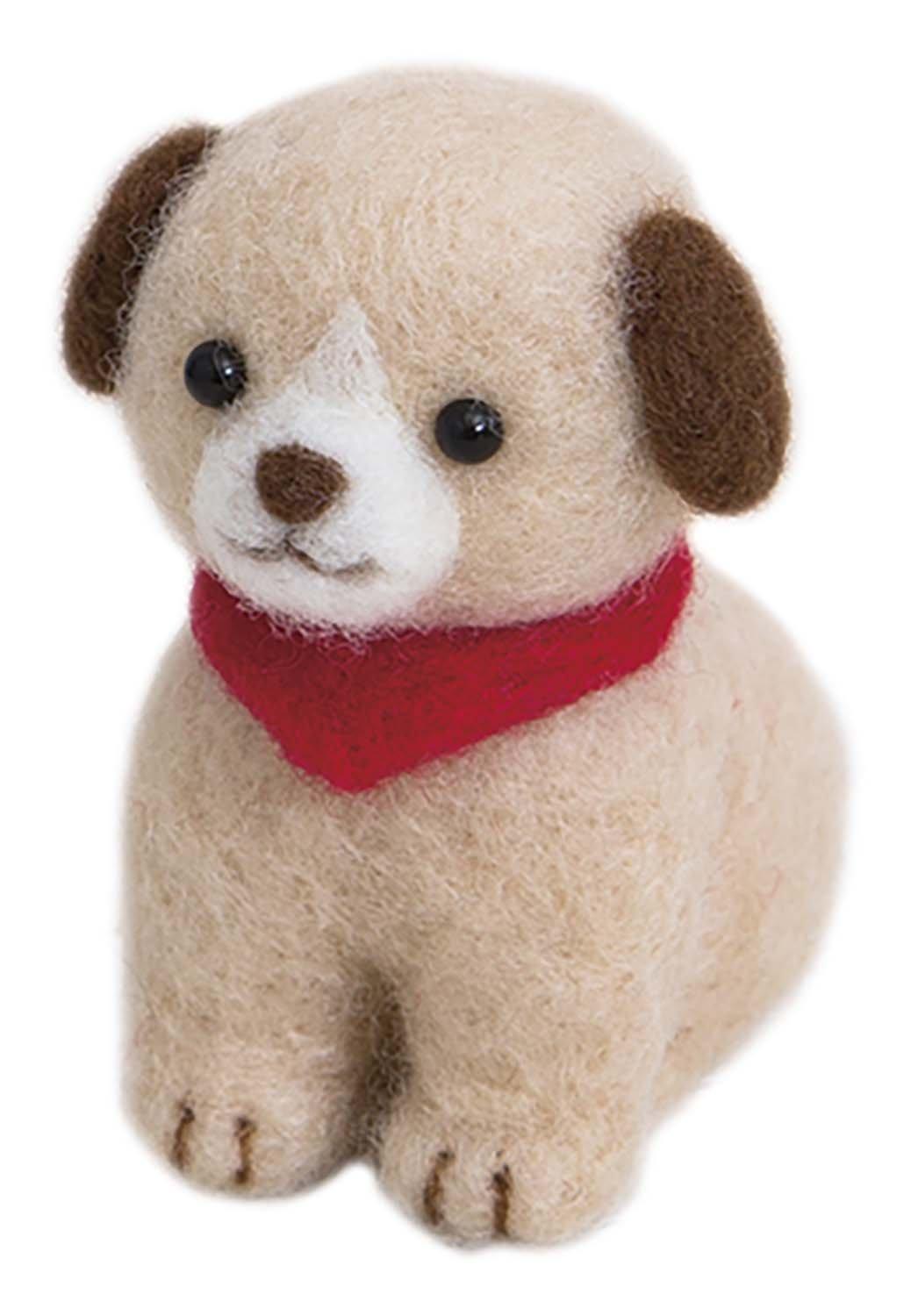 

Набір для валяння вовни Hamanaka, Легкий та Милий, Перший Aclaine, Милий Собачка, H441-523