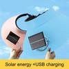 Solar Powered Cooling Fan Hat For Women Teens Wide Brims Sun Protective Hat With Adjustable Speed for Outdoor Activity