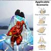 1pc Flash superhero Flannel Throw Blanket Soft, Warm & Cozy for Couch, Bed, Office, and Travel Versatile All Season Gift, Christmas present