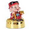 Solar Powered CAI Shen Figurine Nodding Lucky Car Dashboard CAI Shen Home Ornament Statue North CAI