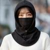 Zimowa osłona twarzy do jazdy na rowerze, komin na szyję, oddychająca, gruba, ciepła, wiatroodporna, na zewnątrz, na narty, na motocykl, bandana, kominiarka, czapka, szalik na szyję, osłona twarzy