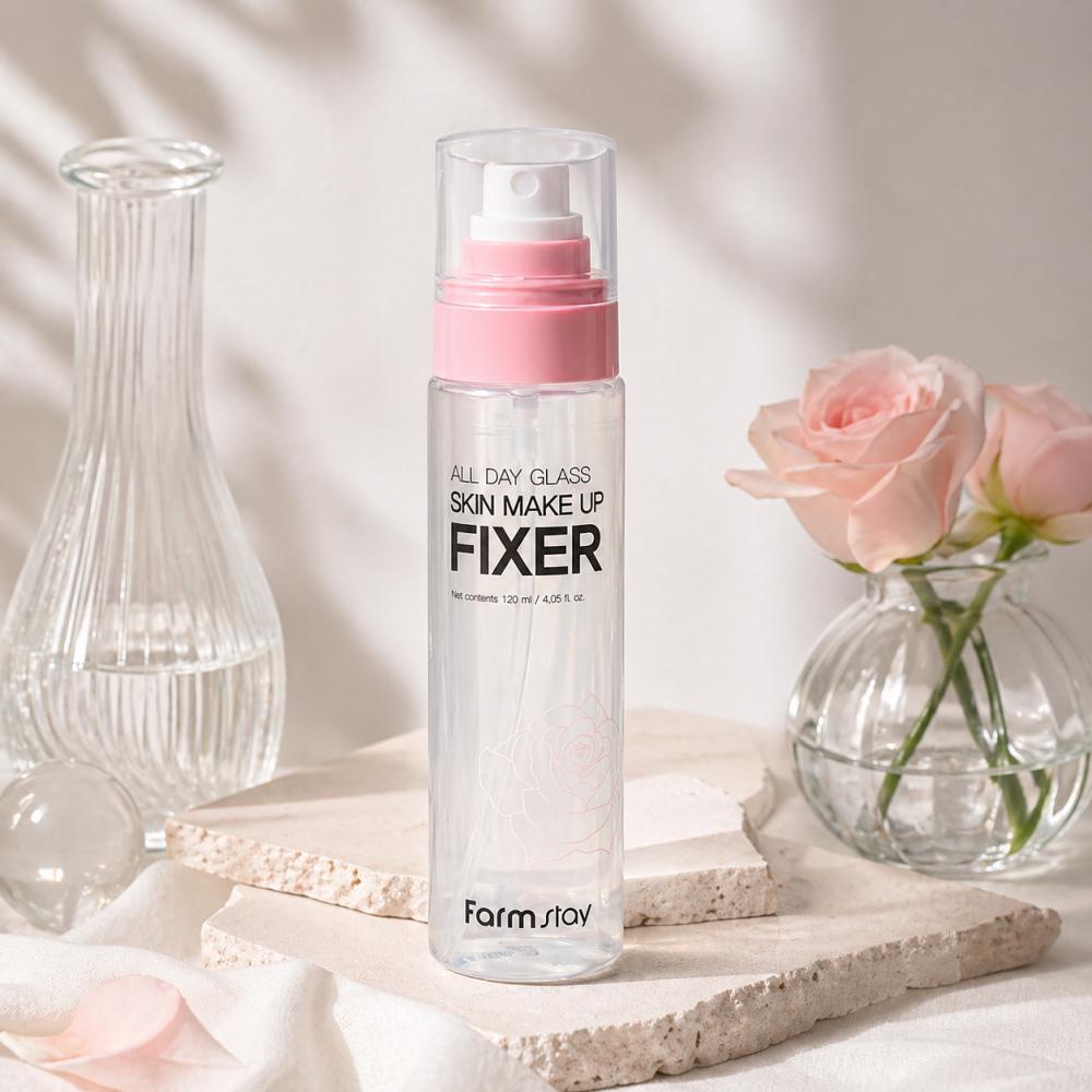 

[Farmstay] All-Day Glass Skin Makeup Fixer 120ml (2EA Bundle) 2EA Bundle