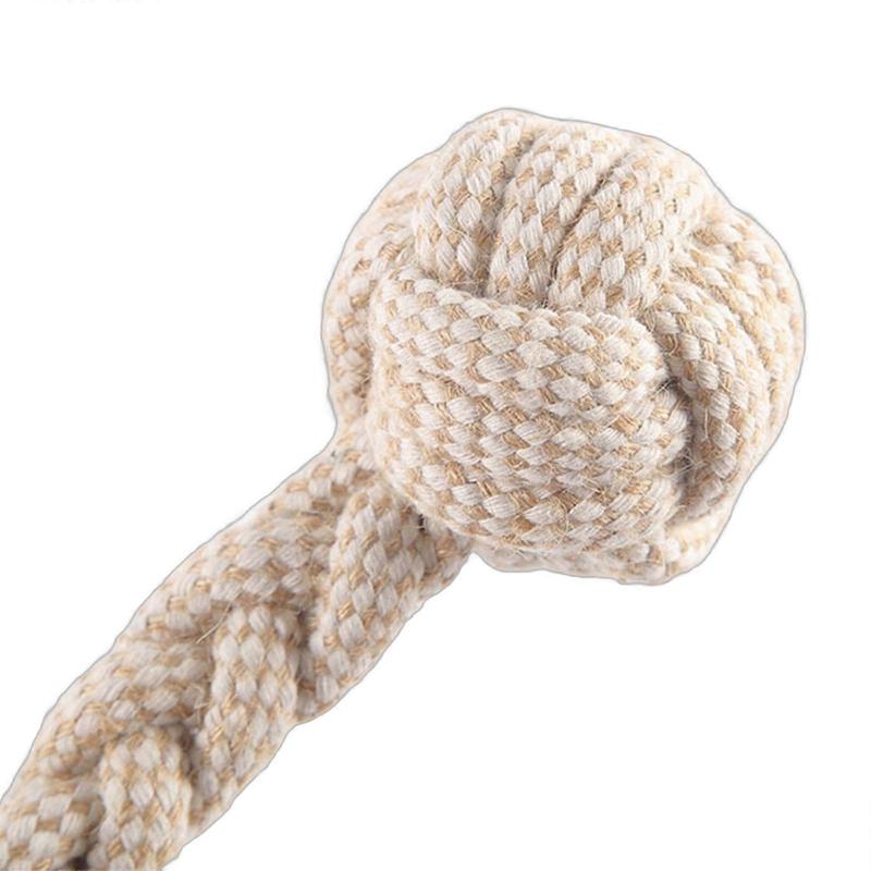 5pcs Natural Cotton Rope Play for Cats Dogs Safe and Engaging Includes Ball and Rope Suitable for Indoor Outdoor Chased Multicolor