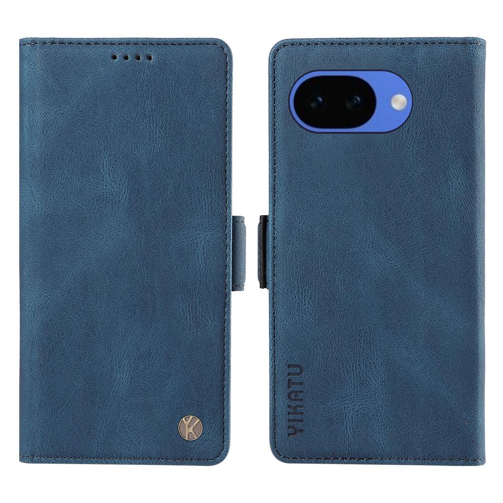 For Google Pixel 10a Leather Case YIKATU YK-005 Skin-touch Feeling Wallet Phone Cover