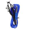 1.8m Tattoo Power Supply Silicone Clip Cord Tattoo Hook Line for Tattoo Machine (Blue)