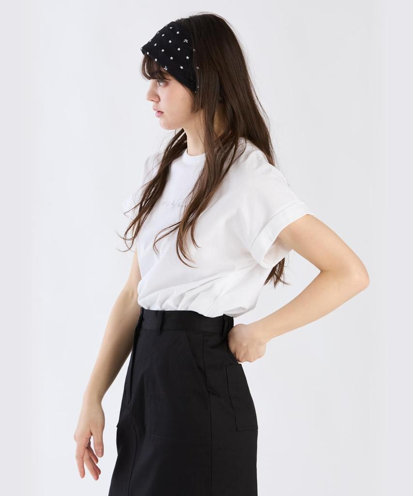 Agnes Macaron Logo Size 38 White B. T-Shirt, Women's, (M),