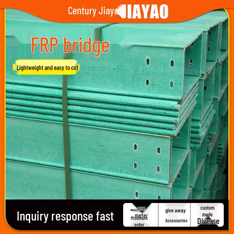 Fireproof Fiberglass Cable Tray: Insulated Trough-Type Wiring Duct Box