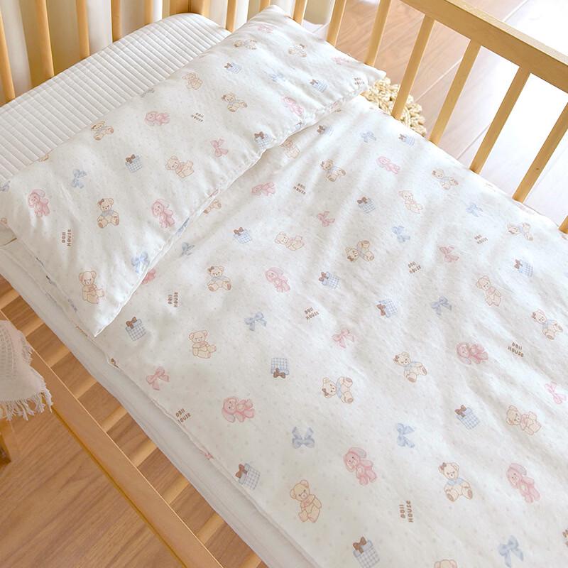 Baby Cotton Gauze Floral Mattress