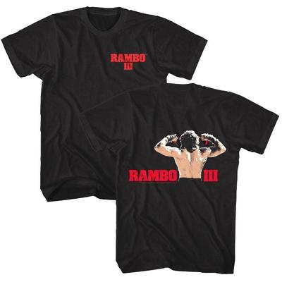 Rambo 3 Rotes Bandana Herren T-Shirt