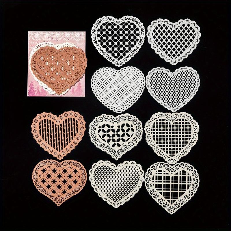 

10 шт. выдолбленный ручной кружевной бумажный планировщик литературное искусство скрапбукинг материал бумага ручная работа DIYjunk журнал принадлежности