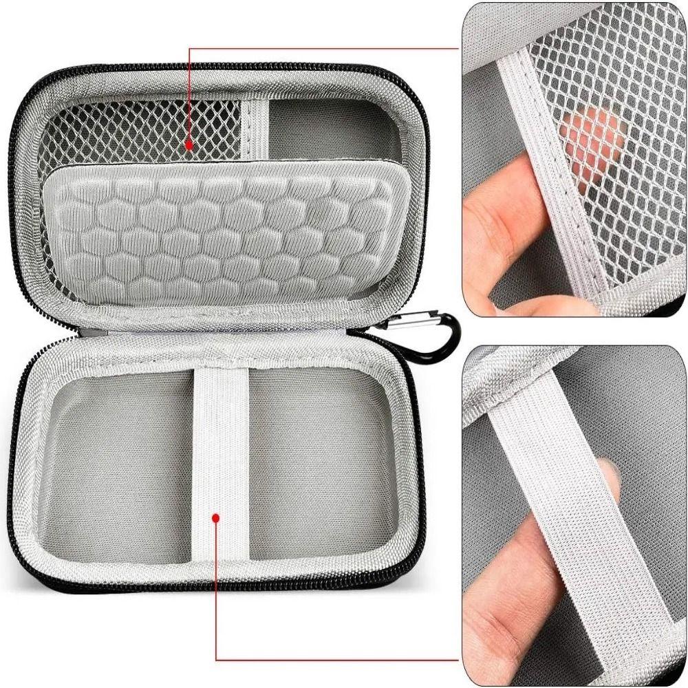 Shockproof Hard Disk Case SSD Storage Earphone Case Bags  Computer Accessories