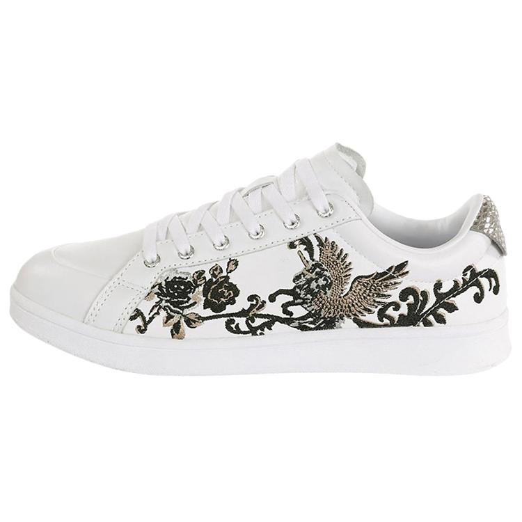 

New LiNing LNG Low-Top Skateboard Shoes Women s White LLAN048-1 36