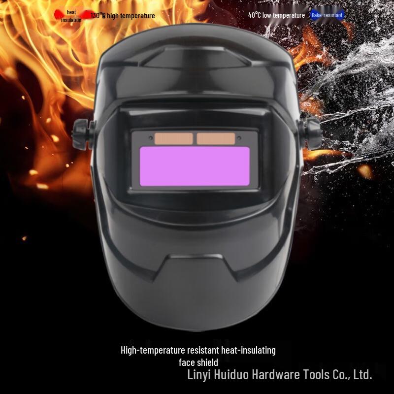 Longchan Auto-Darkening Solar Welding Helmet with True Color Lens