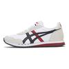 ONITSUKA TIGER Dualio Szövet Sport Retro Ütéscsillapító Csúszásmentes Tartós Alacsony szárú Alkalmi Cipő Unisex tornacipő Fehér Piros D6K3N-100