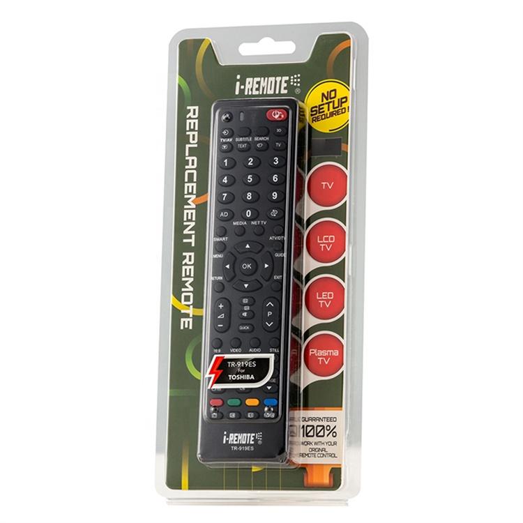 New Custom ROHS Compliant Universal TV Remote Control with Rechargeable Battery and ABS Plastic TV Remote Control чёрный
