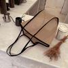 Fashion Hollow Out Mesh Handbag Large Capacity Lightweight Shoulder Bag Shopping Pack Women Men