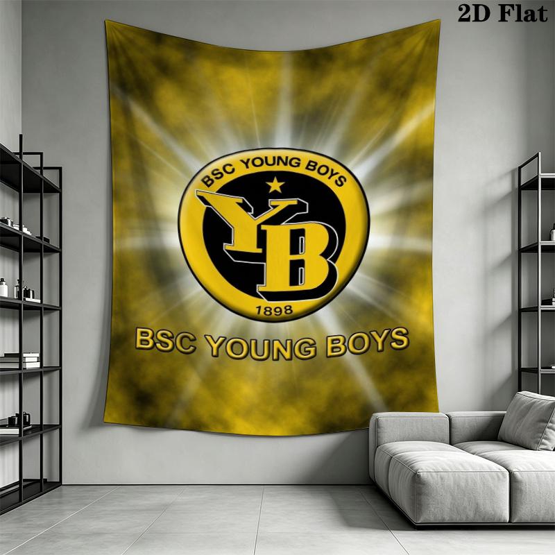 Bsc Young Boys Wall Tapestry Aesthetic Wall Hanging Printed Fabric Blanket Decorative Tapestries for Bedroom Living Room Home Decor