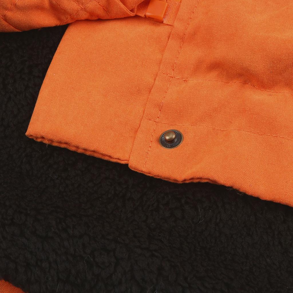 Women Winter Long Sleeve Solid Color Hooded Cotton Padded Coat Outerwear