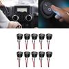 Round Rockers Switch ON Offs 23mm Toggle Switch 12V for Car Marine Boats Trailer Prewired 2 Pin Switch