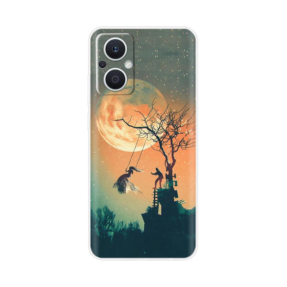 Transparent Case For Xiaomi Poco M5 M5S Cover Cartoon Flower Soft TPU Shockproof Funda For Poco M 5 S PocoM5 Bags Clear Bumper